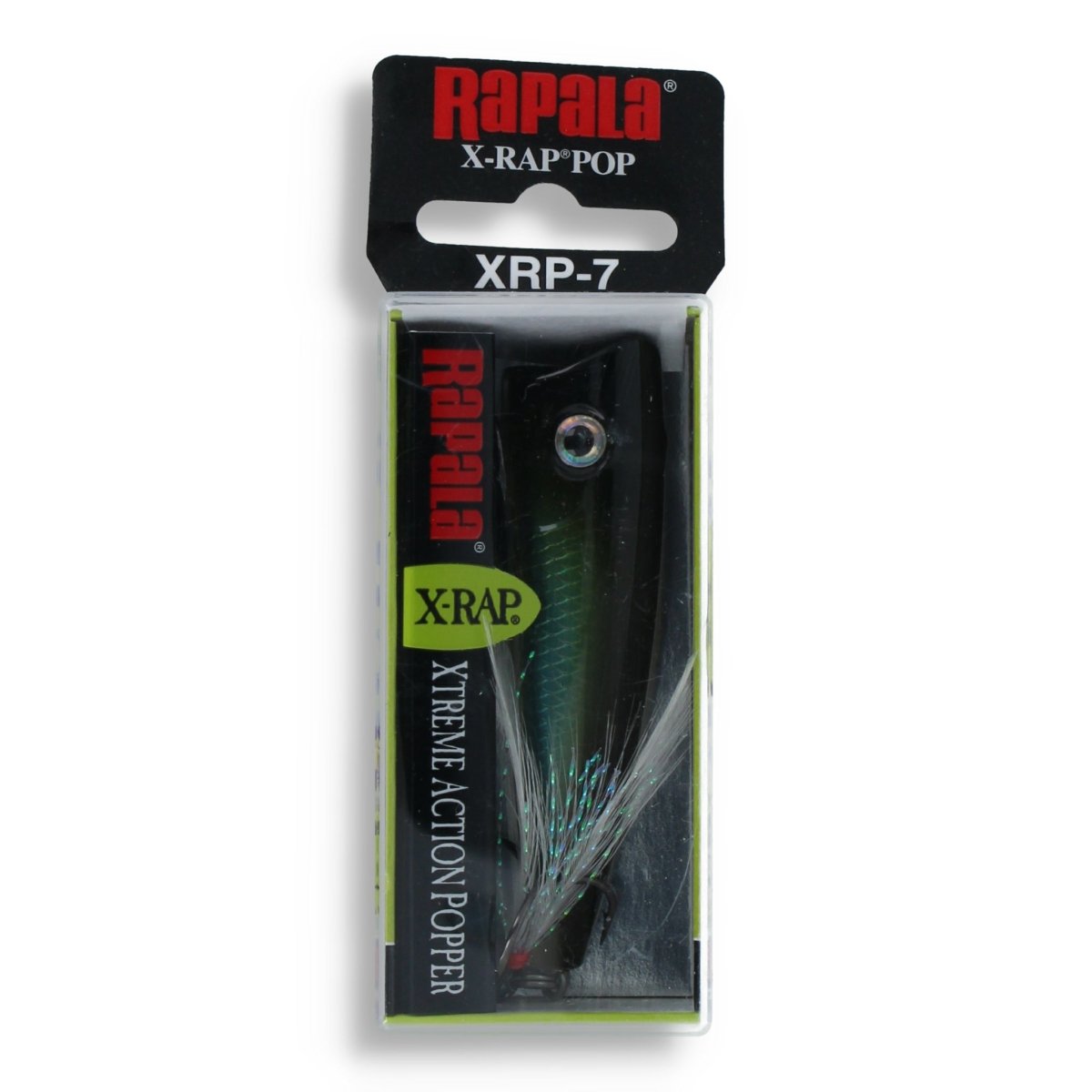 Rapala X - Rap Pop 2,8" Moss Black Shiner - Kunstköder