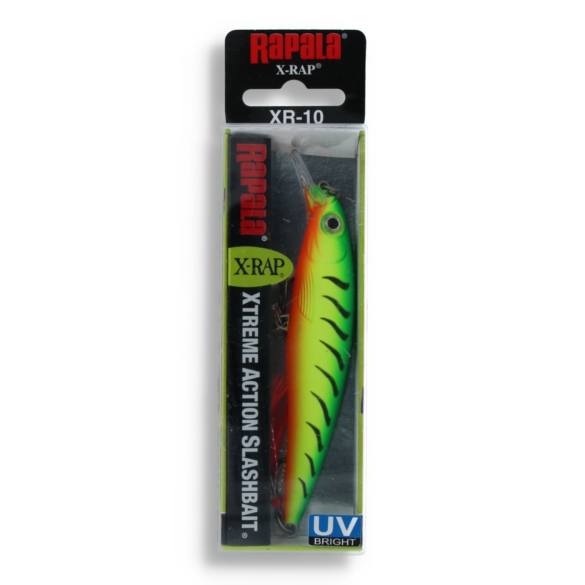 Rapala X - Rap 4" Firetiger UV - Kunstköder