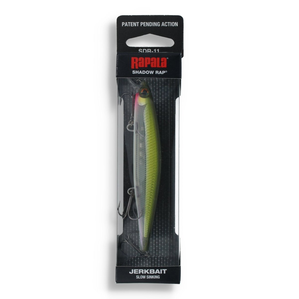 Rapala Shadow Rap 4,3" Olive Green - Kunstköder