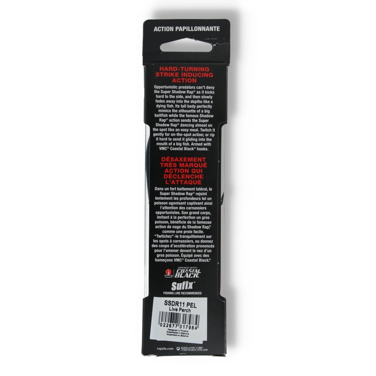 Rapala Super Shadow Rap 11cm (4,3") Live Perch - Kunstköder