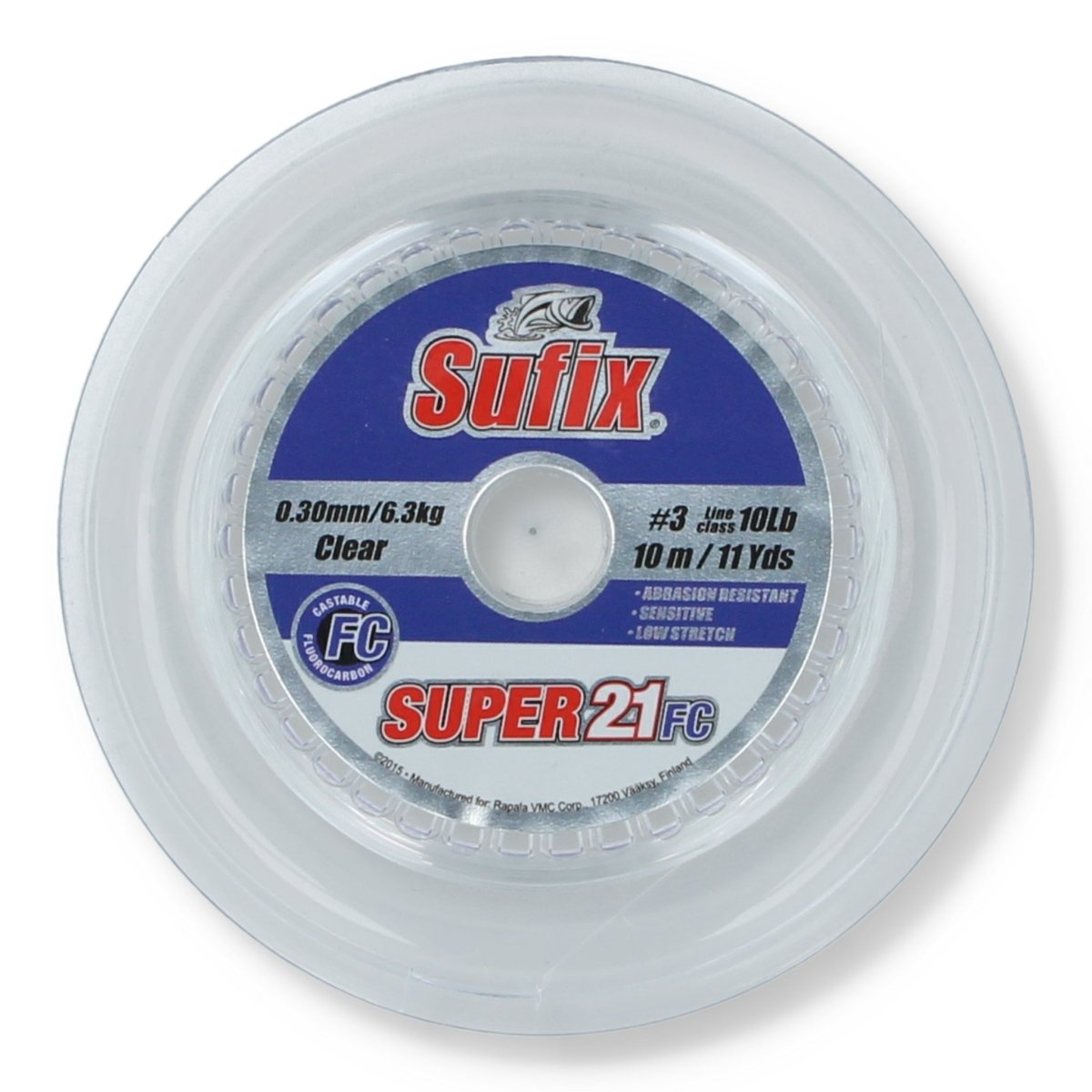 Sufix Super21FC 0.3mm - Haken & Zubehör