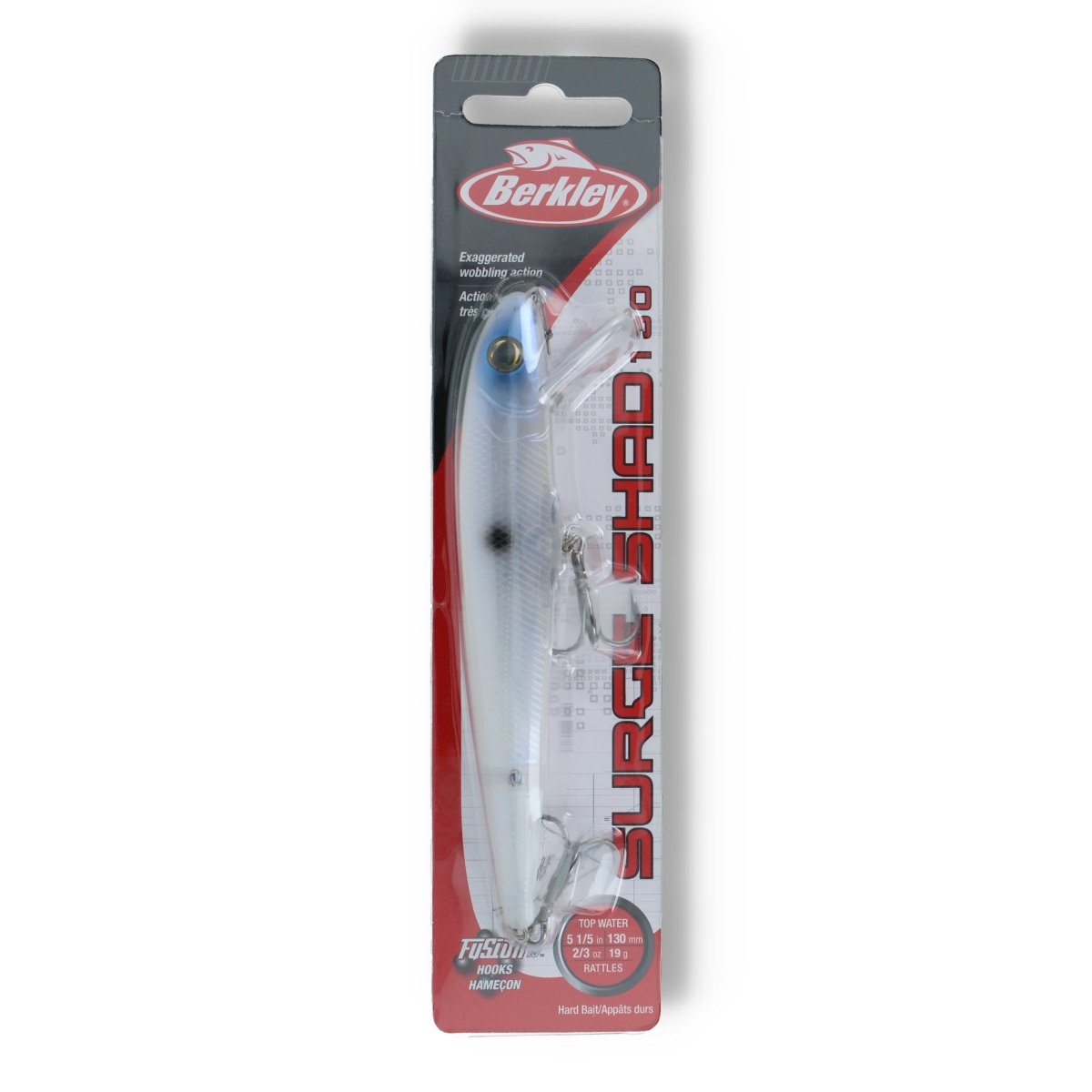 Berkley Surge Shad 130 5,5" Whiteshad - Kunstköder