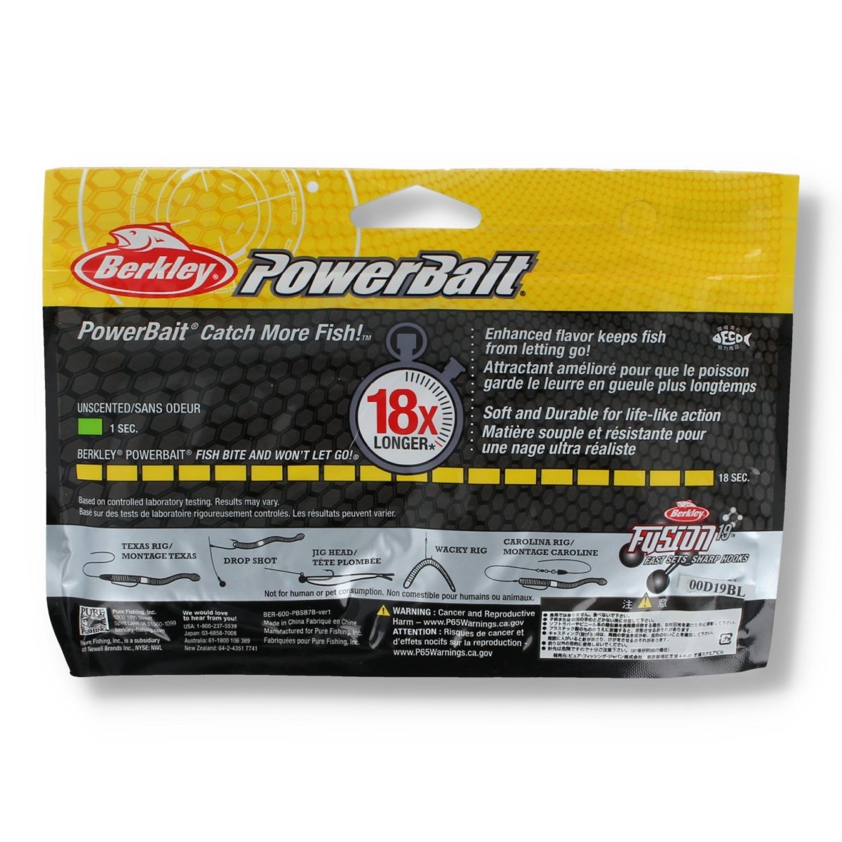 Berkley Power Tube 2,5" White - Kunstköder