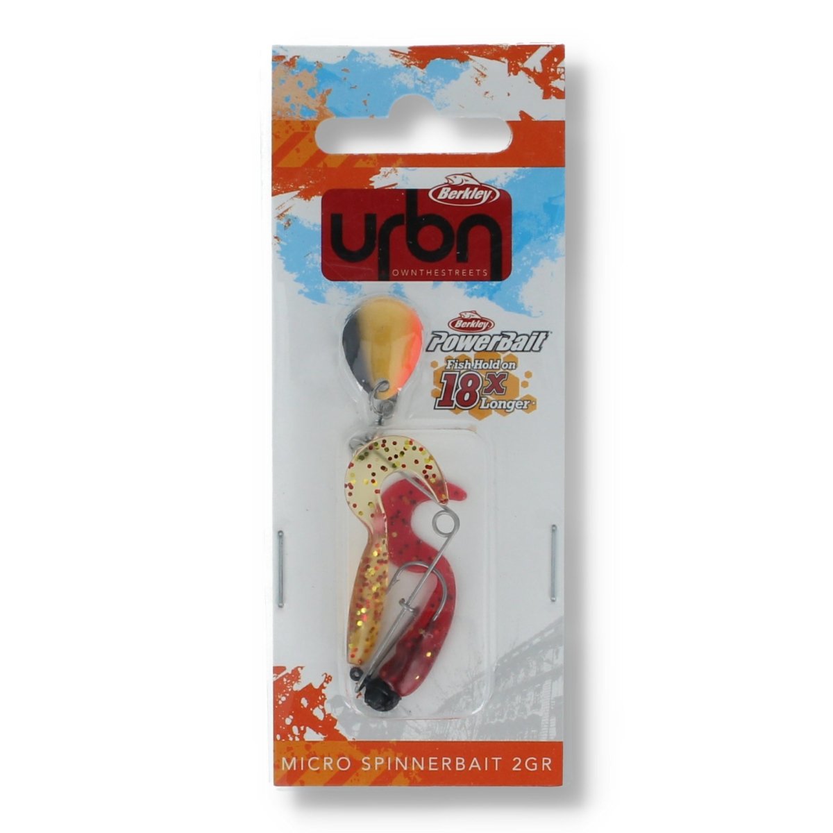 Berkley Urbn Micro Spinnerbait 2gr Golden Roach 2g - Haken & Zubehör