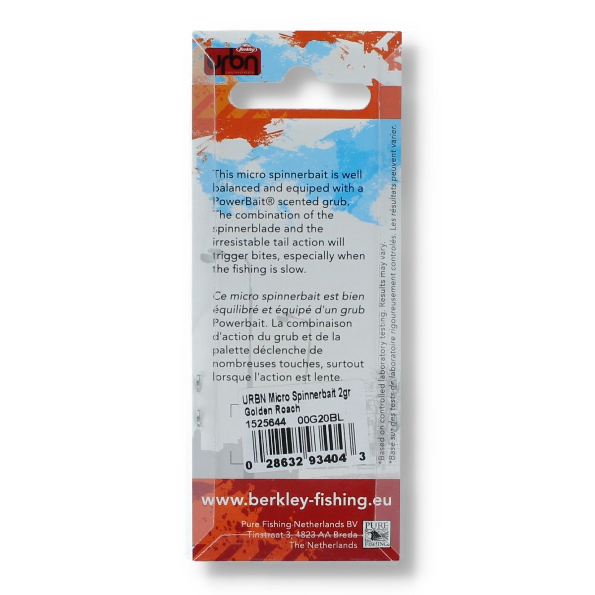 Berkley Urbn Micro Spinnerbait 2gr Golden Roach 2g - Haken & Zubehör