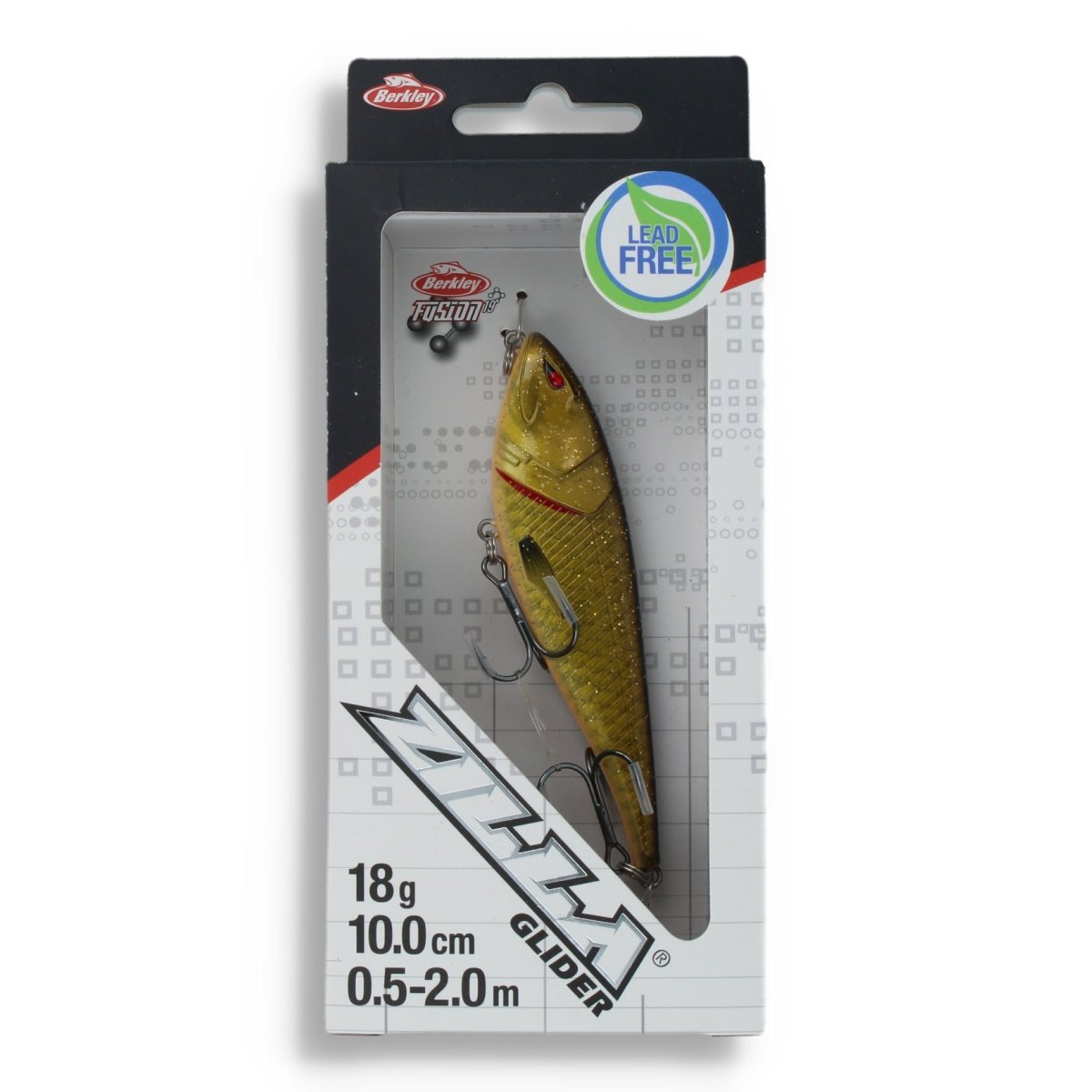 Berkley Zilla Glider 4" Rudd - Kunstköder