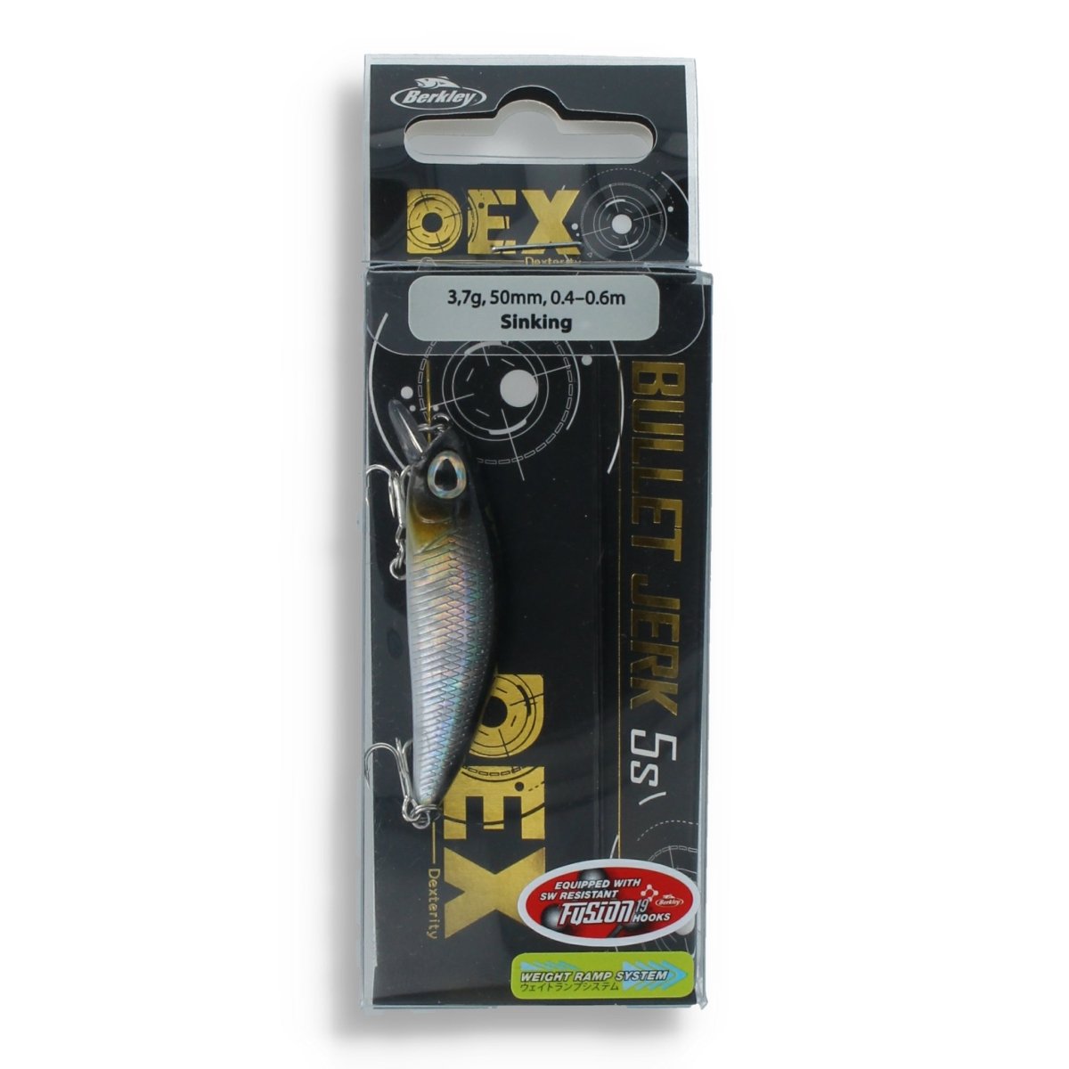 Berkley Dex Bullet Jerk 2" Baitfish - Kunstköder
