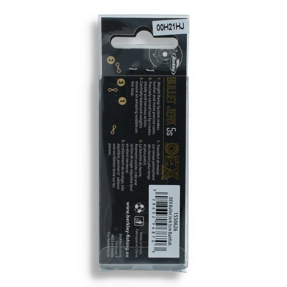 Berkley Dex Bullet Jerk 2" Baitfish - Kunstköder