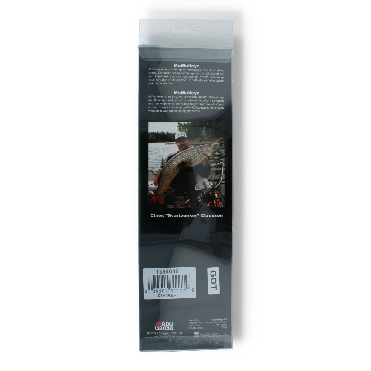 Abu Garcia Svartzonker McWalleye 9,8" GDT - Kunstköder
