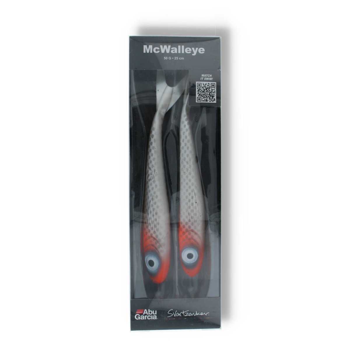 Abu Garcia Svartzonker McWalleye 9,8" RH/Pearl - Kunstköder