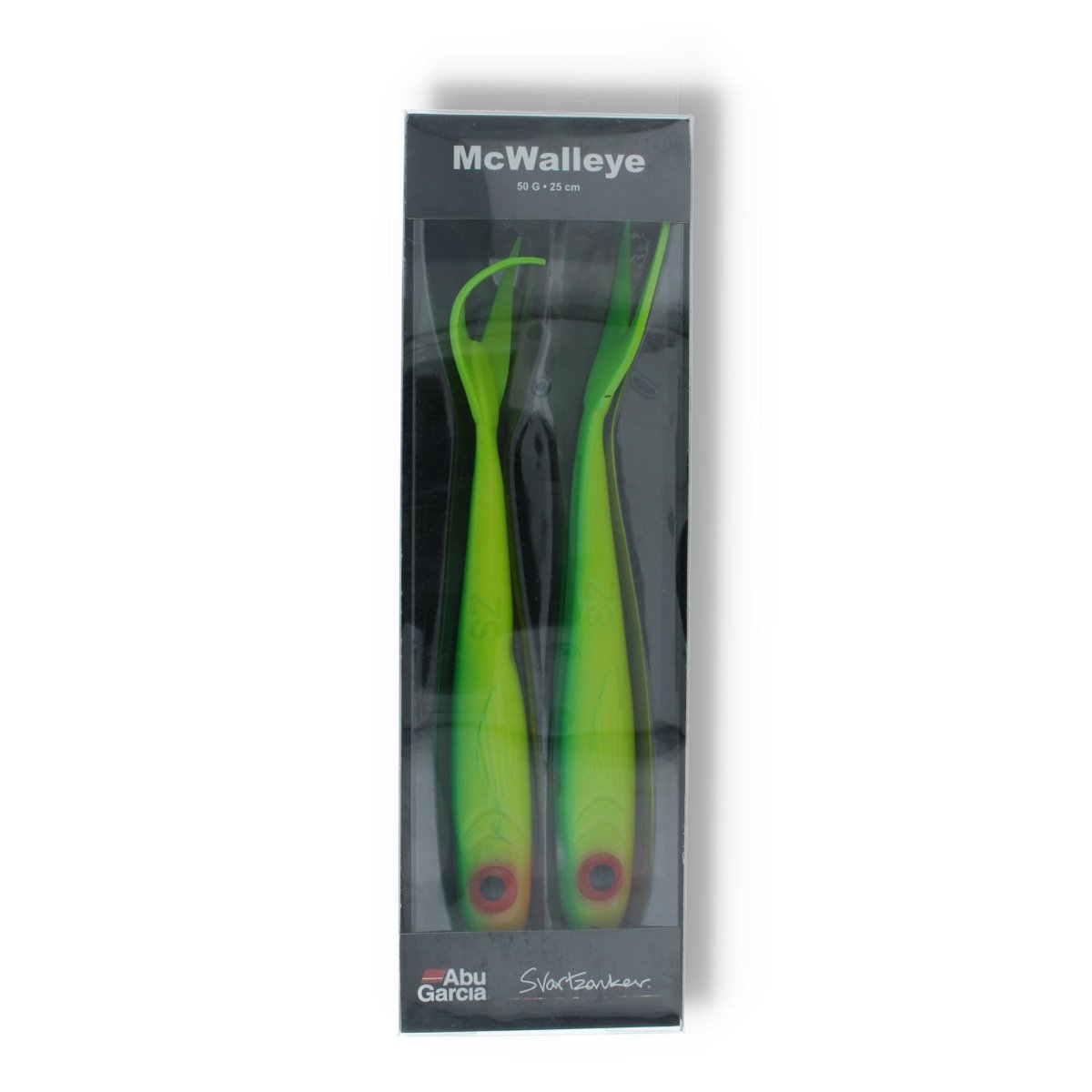 Abu Garcia Svartzonker McWalleye 9,8" G - Chartreuse - Kunstköder