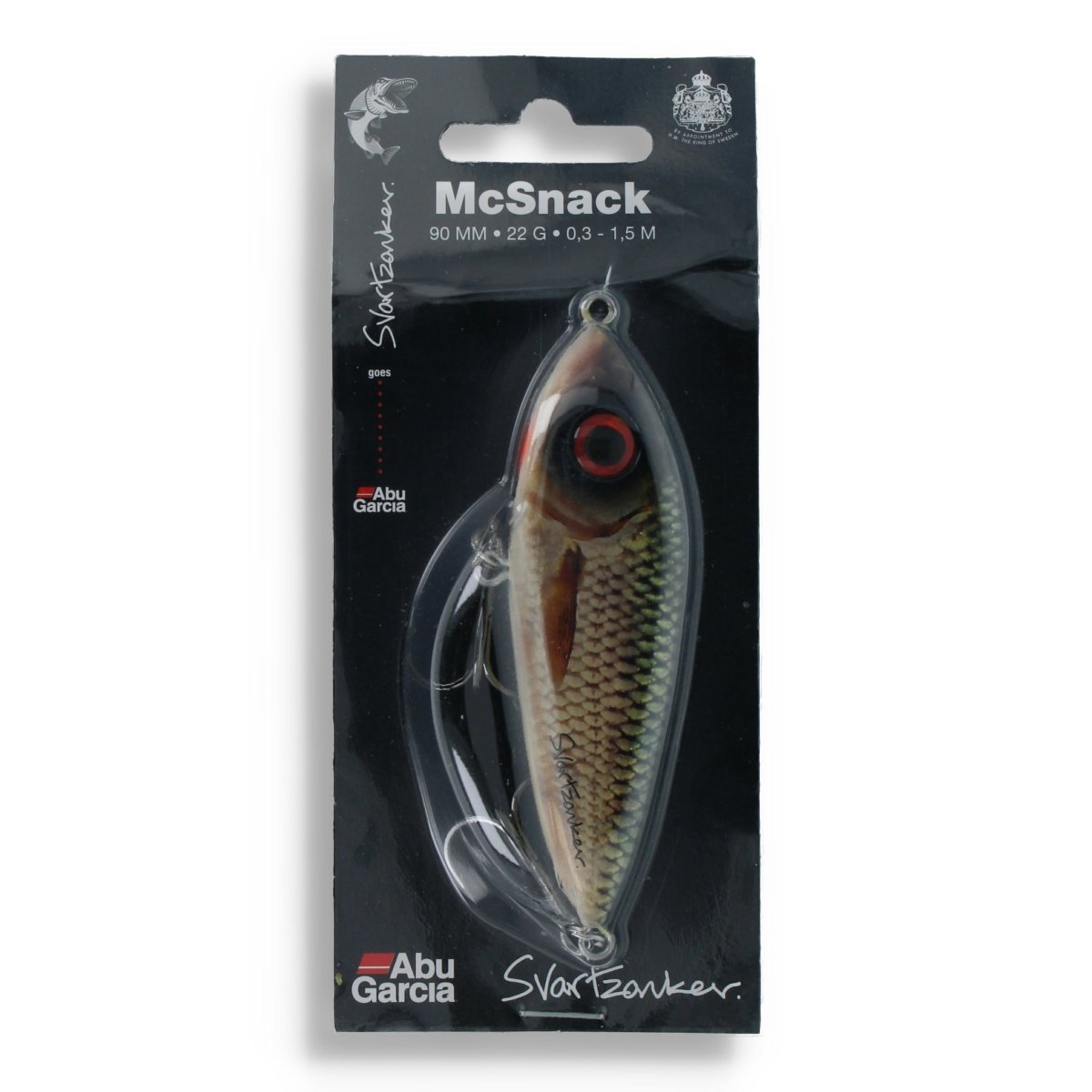 Abu Garcia Svartzonker McSnack 3,5" Real Rudd - Kunstköder