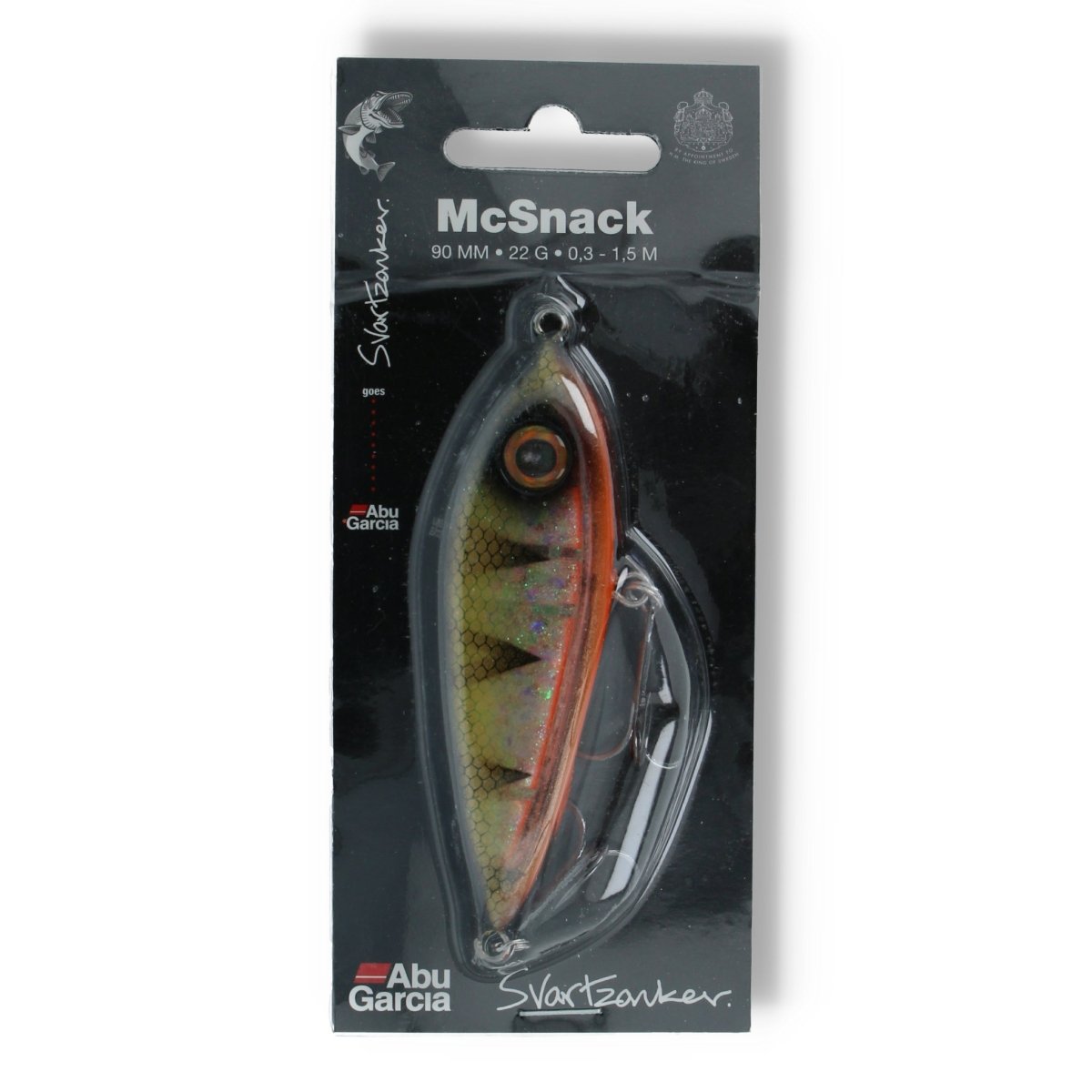 Abu Garcia Svartzonker McSnack 3,5" Sign Evelina FL Perch - Kunstköder