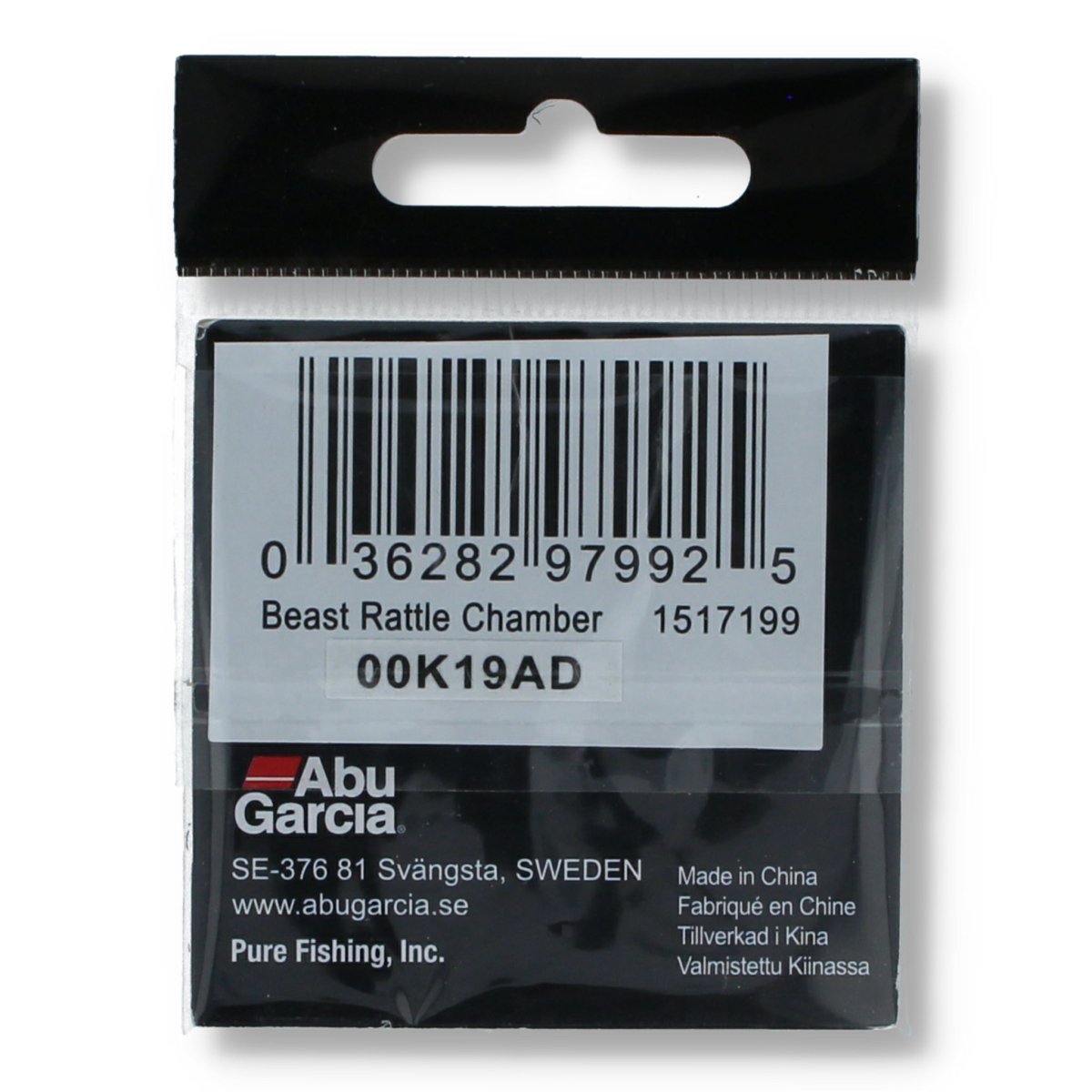 Abu Garcia Beast Rattle Chamber Red 00K19AD - Haken & Zubehör