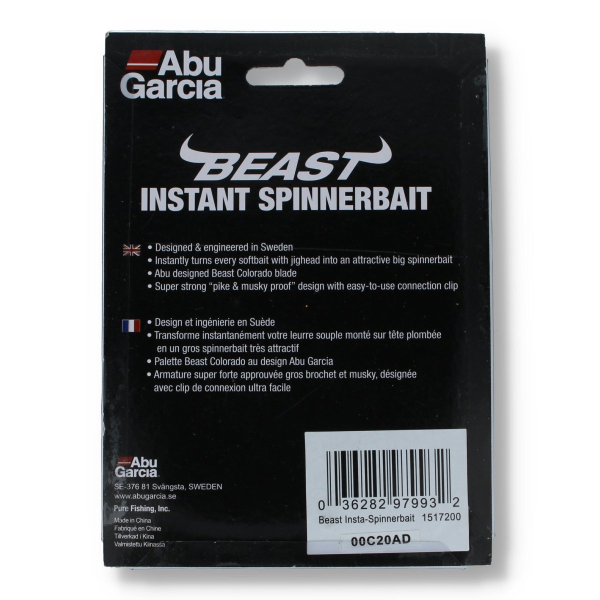 Abu Garcia Beast Instant Spinnerbait Silber 00C20AD - Haken & Zubehör