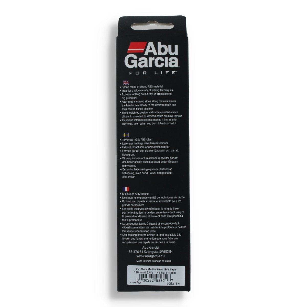 Abu Garcia Rattlin Atom 4,7" Fegis - Kunstköder