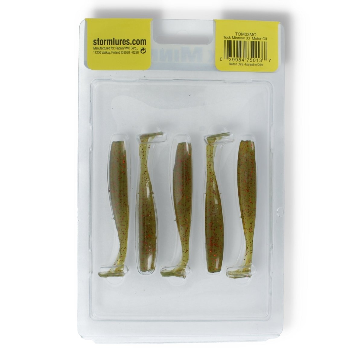 Storm Tock Minnow 3" Motor Oil - Kunstköder