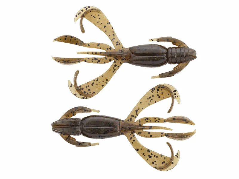 Keitech Crazy Flapper 2" (5cm) Green Pumpkin PP. - Kunstköder