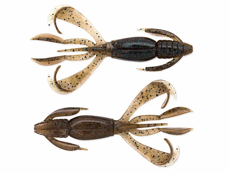 Keitech Crazy Flapper 2,4" (6,2cm) Blue Back Cinnamon - Kunstköder