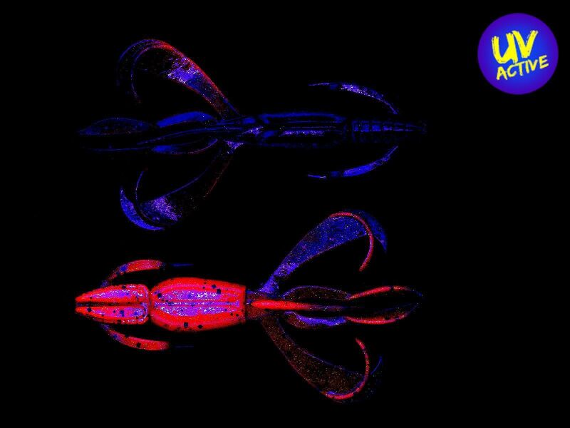 Keitech Crazy Flapper 2,8" (7,1cm) Yodogawa Craw - Kunstköder