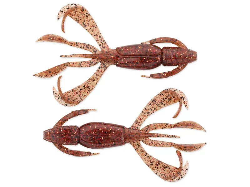 Keitech Crazy Flapper 2,8" (7,1cm) Ebmiso Red Copper - Kunstköder