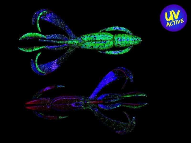 Keitech Crazy Flapper 2,8" (7,1cm) Fire Tiger - Kunstköder