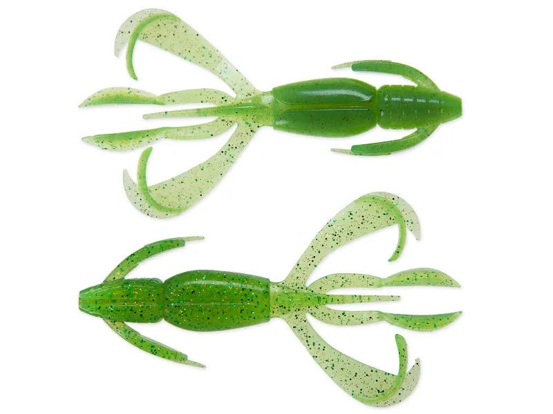Keitech Crazy Flapper 2,8" (7,1cm) Lime / Chartreuse - Kunstköder