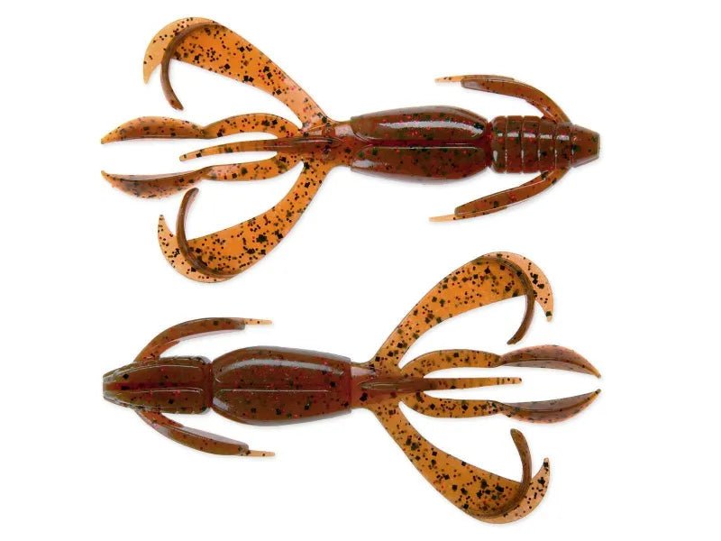 Keitech Crazy Flapper 2,8" (7,1cm) Motoroil PP. Red - Kunstköder