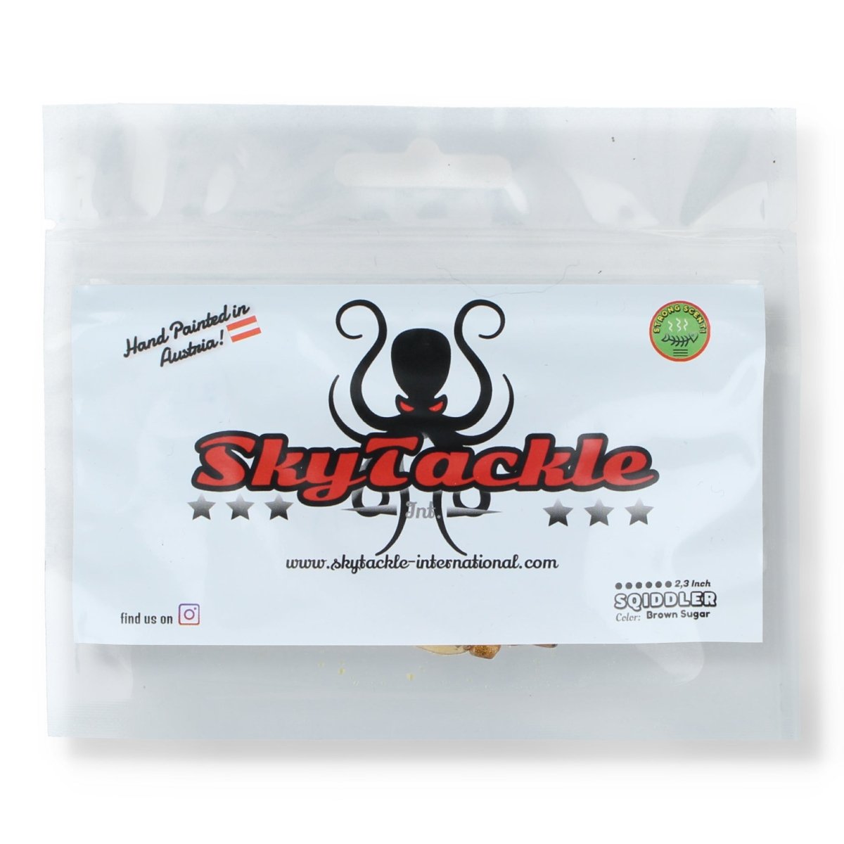Skytackle Sqiddler 2,3" Brown Sugar - Kunstköder