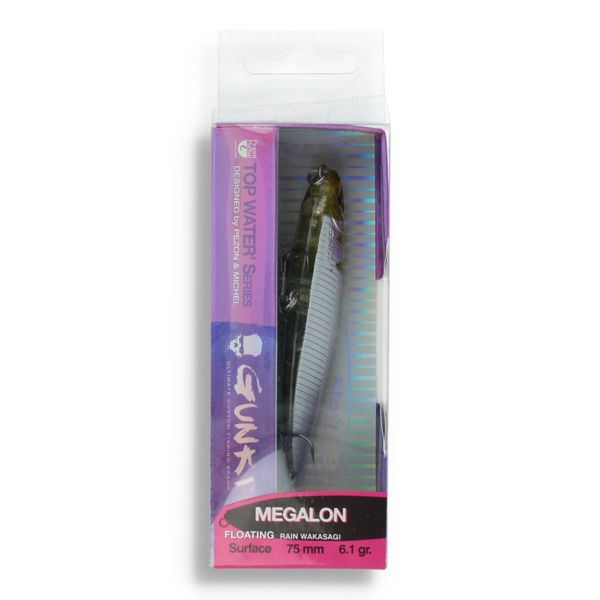 Gunki Megalon 75F Rain Wakasagi - Kunstköder