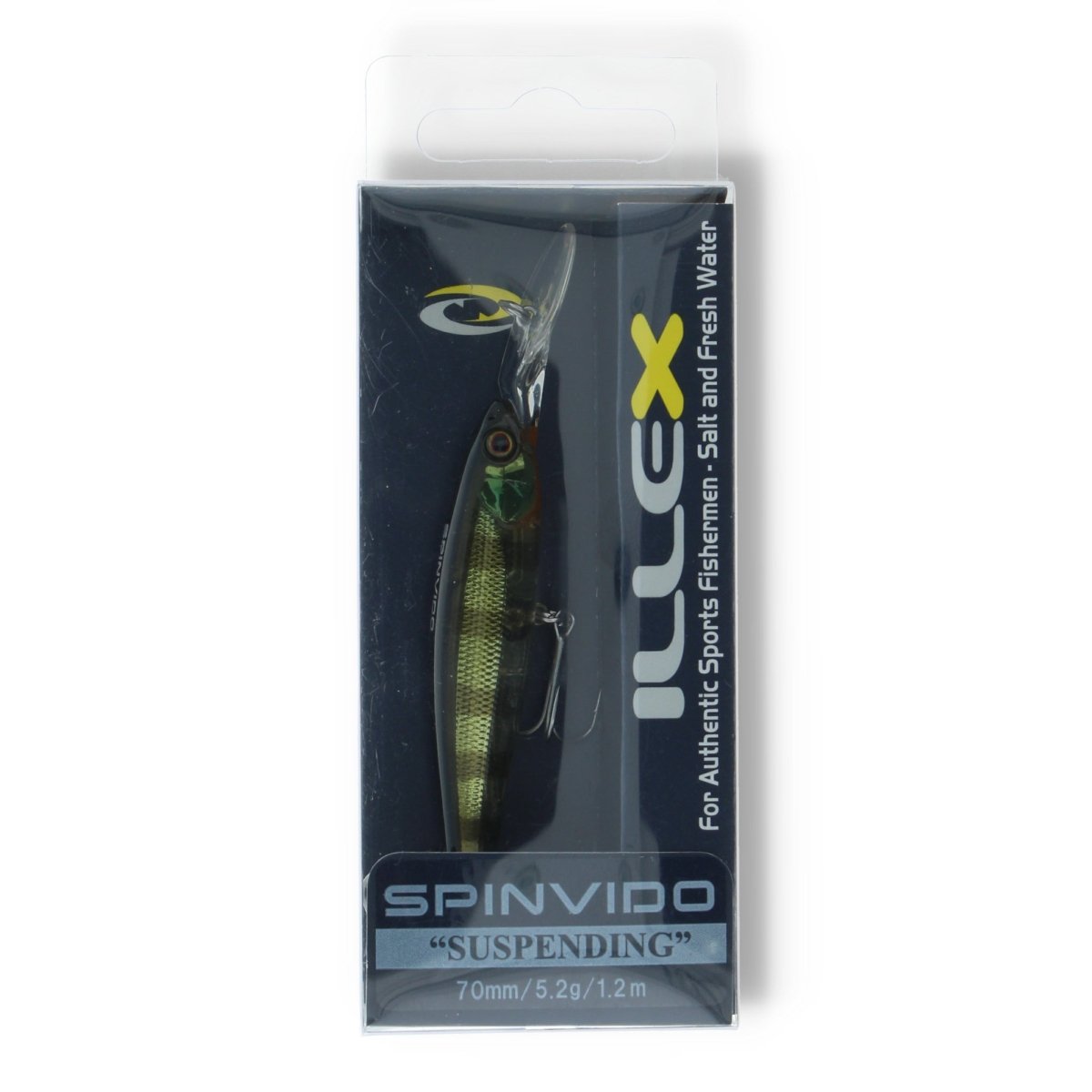 Illex Spinvido 2,8" Blue Gill - Kunstköder