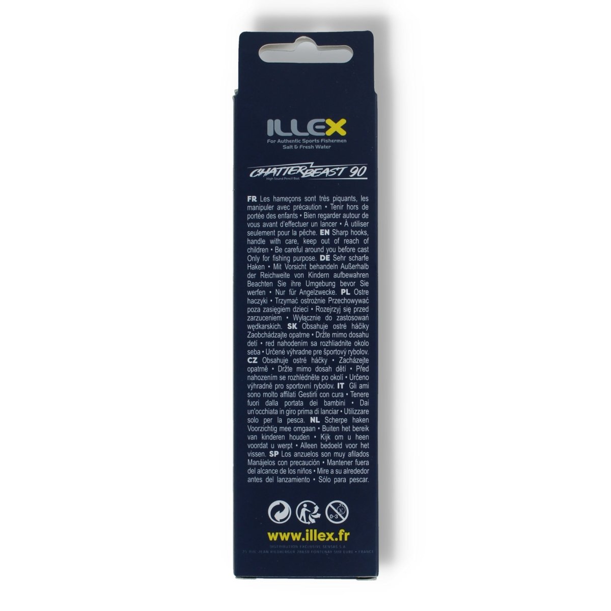 Illex Chatterbeast 90 3,5" Chartreuse Shad - Kunstköder