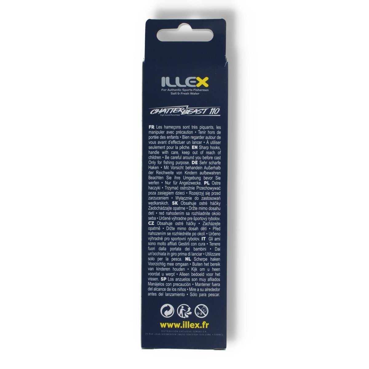 Illex Chatterbeast 110 4,3" Chartreuse Shad - Kunstköder