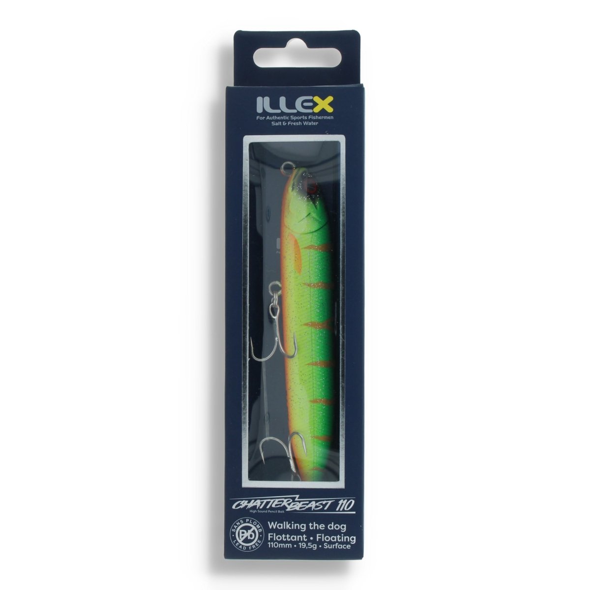 Illex Chatterbeast 110 4,3" Mad Bangok tiger - Kunstköder