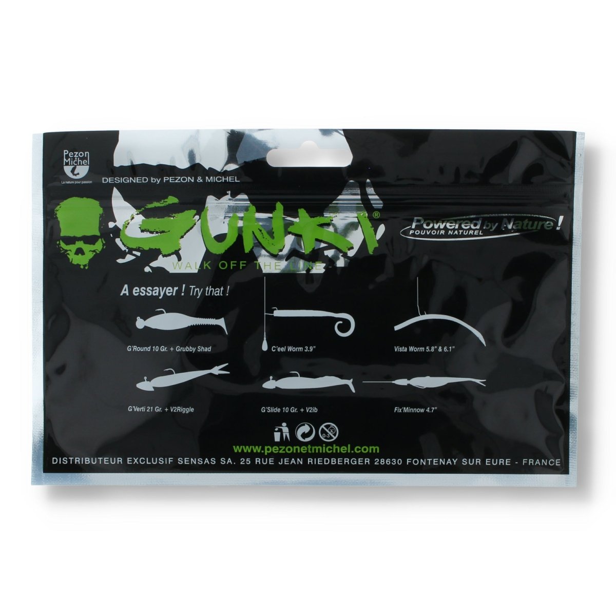 Gunki Hourra Craw 50 2" Pumpkin Red Flk - Kunstköder