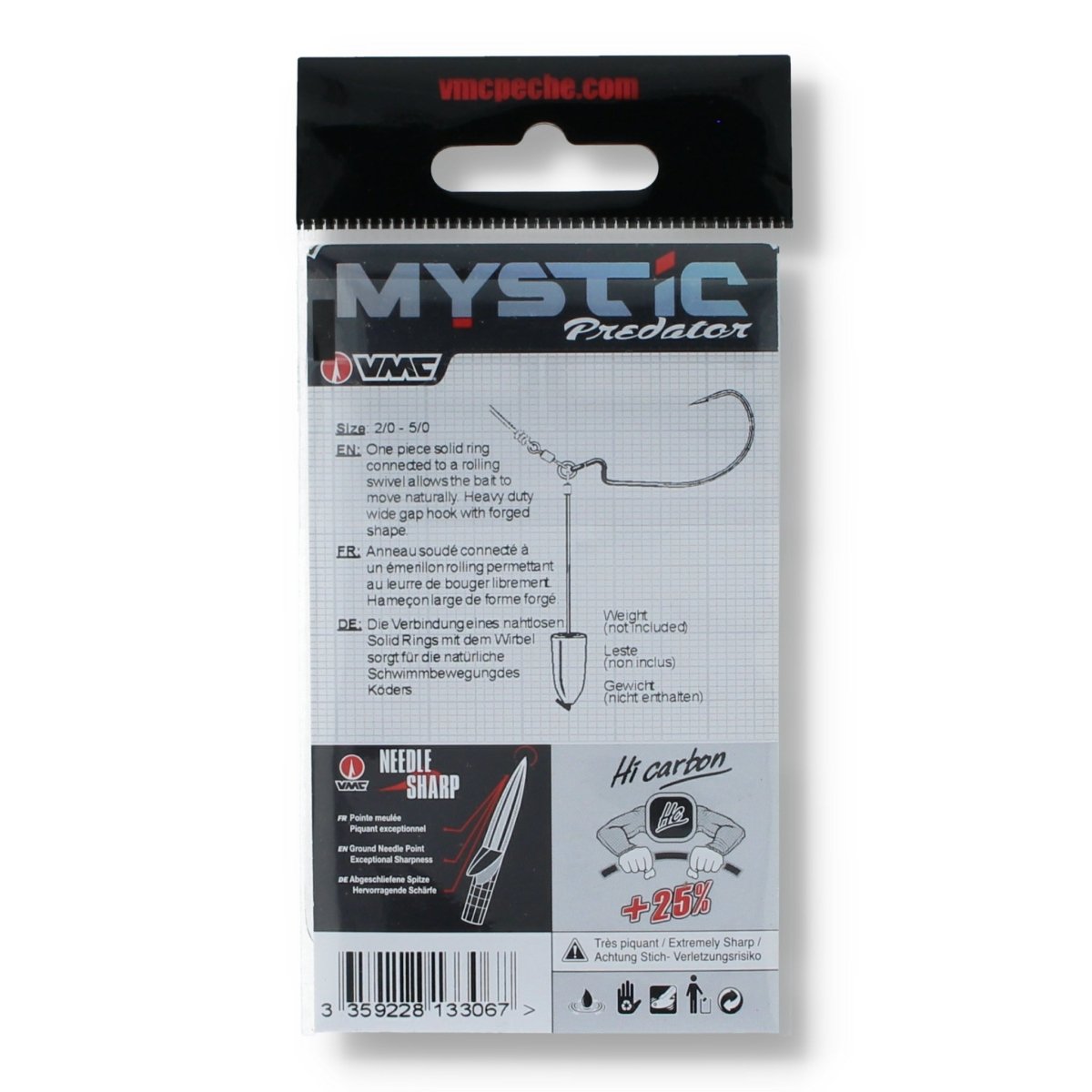 VMC Mystic Predator Tokyo Rig 2/0 - Haken & Zubehör