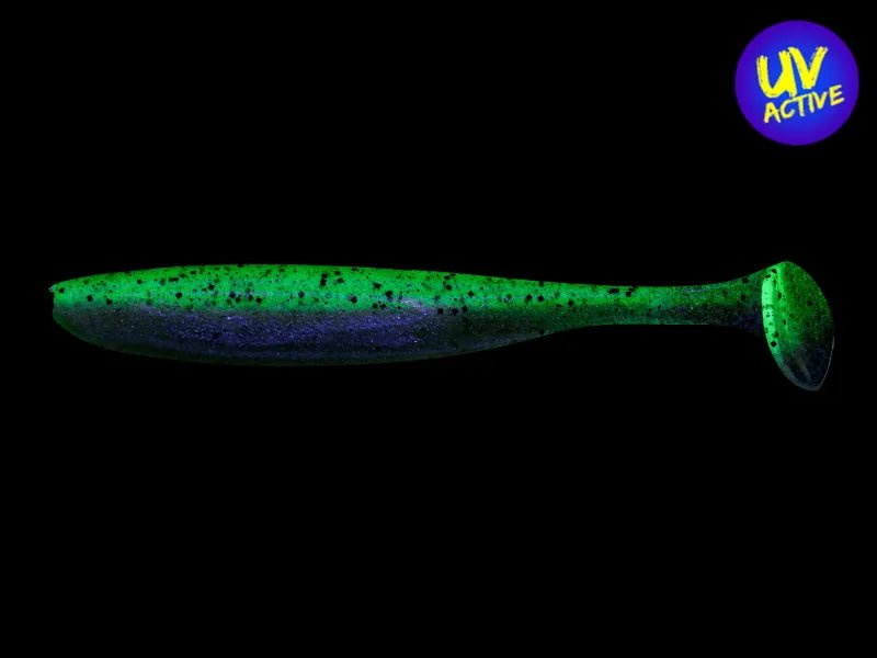 Keitech Easy Shiner 4" (10cm) Chart Back Green (AM - Edition) - Kunstköder