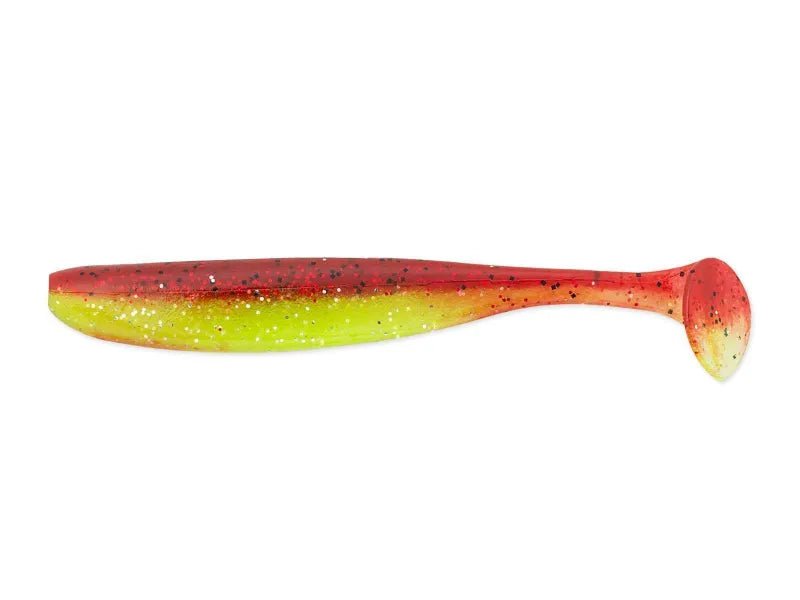 Keitech Easy Shiner 4" (10cm) Chartreuse Silver Red - Kunstköder