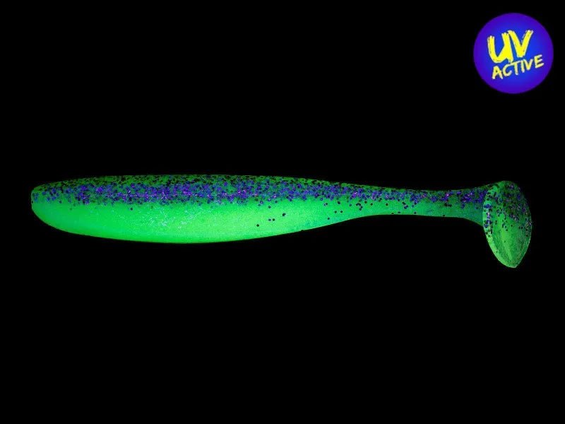 Keitech Easy Shiner 4" (10cm) UV Perch - Kunstköder