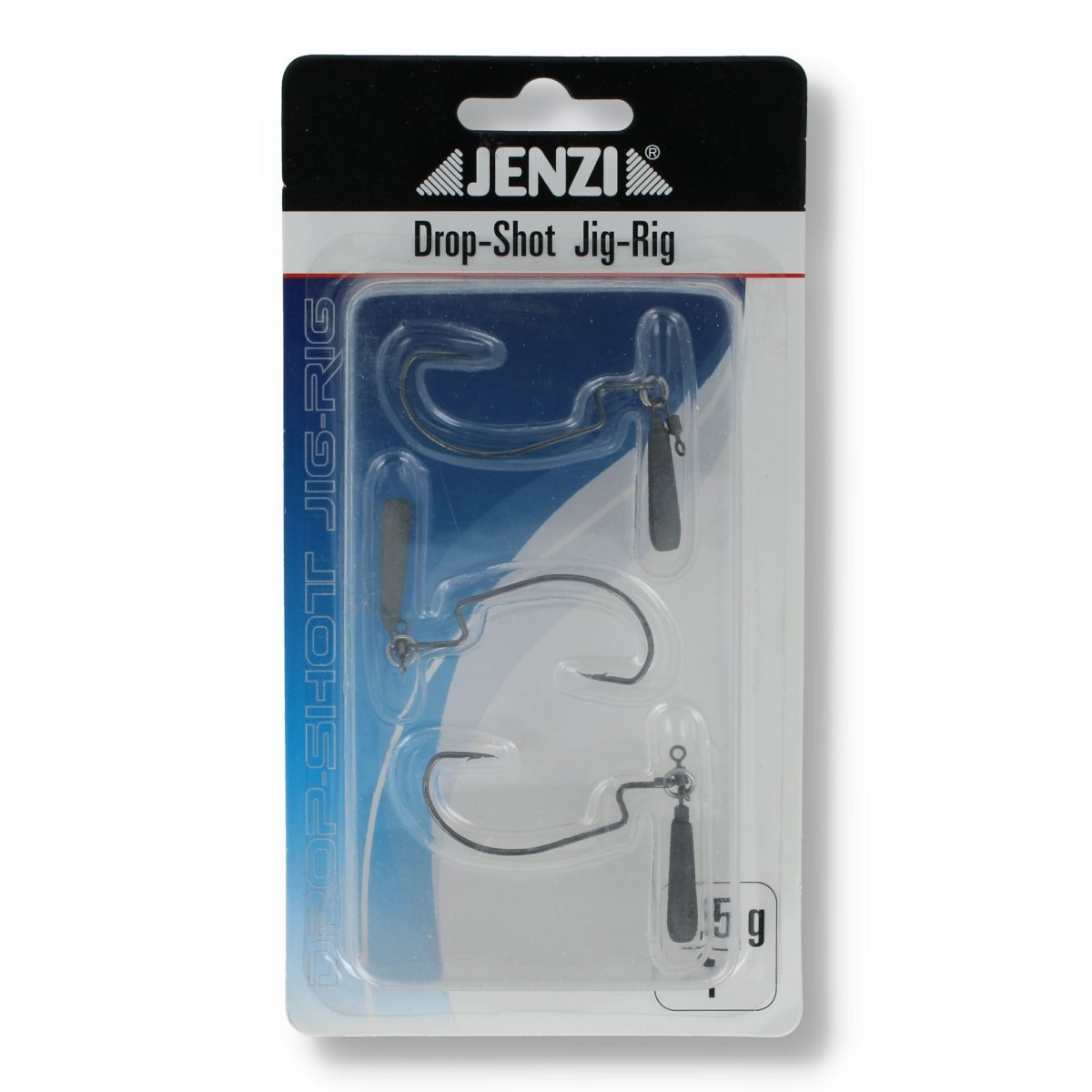 Jenzi Drop Shot Jig Rig 3.5g 1 - Haken & Zubehör