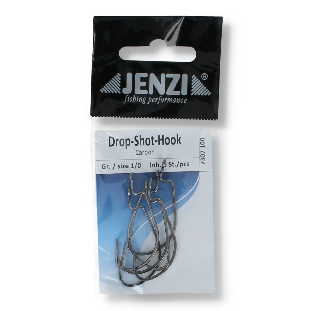 Jenzi Drop Shot Hook 1/0 - Haken & Zubehör