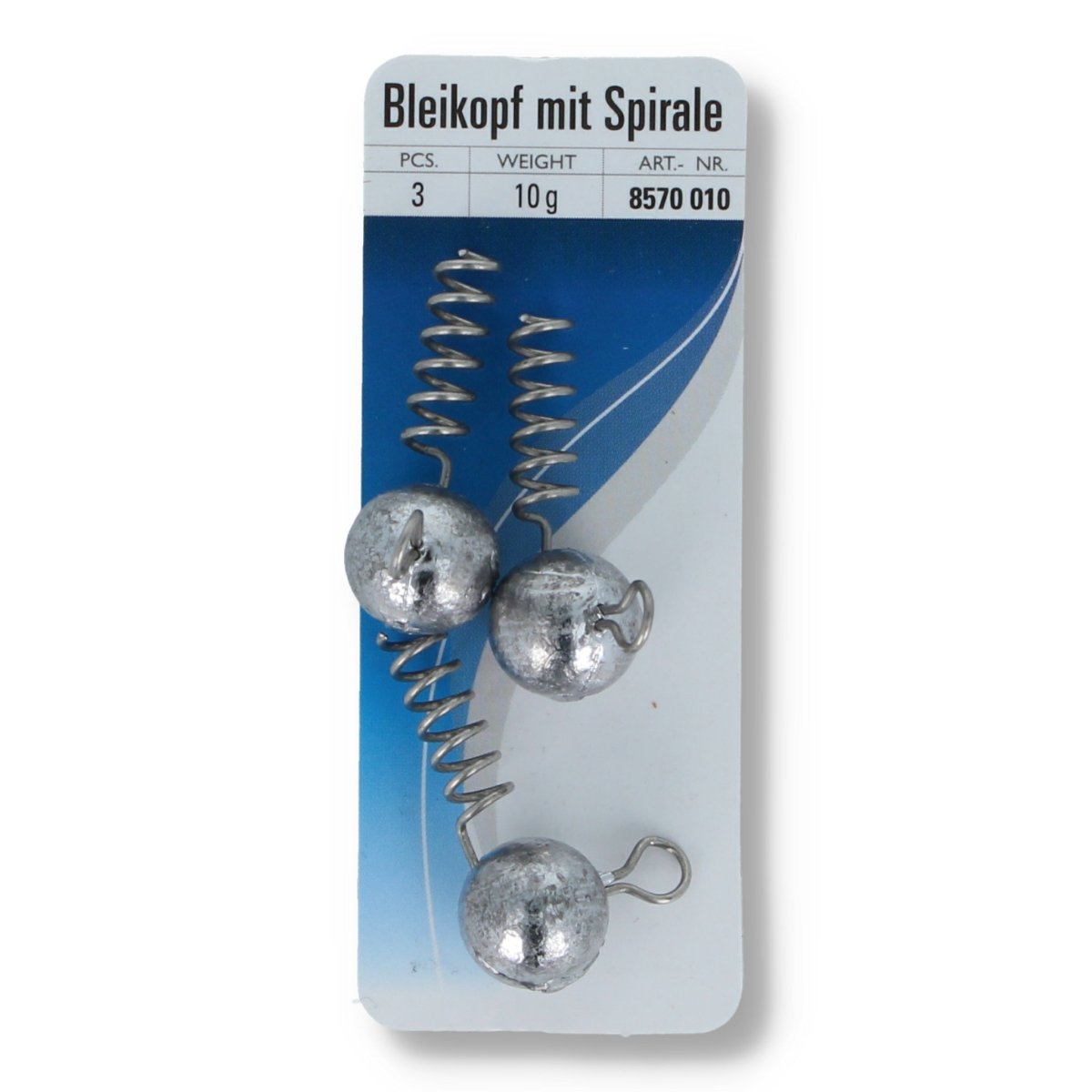 Jenzi Bleikopf mit Spirale 10g - Haken & Zubehör