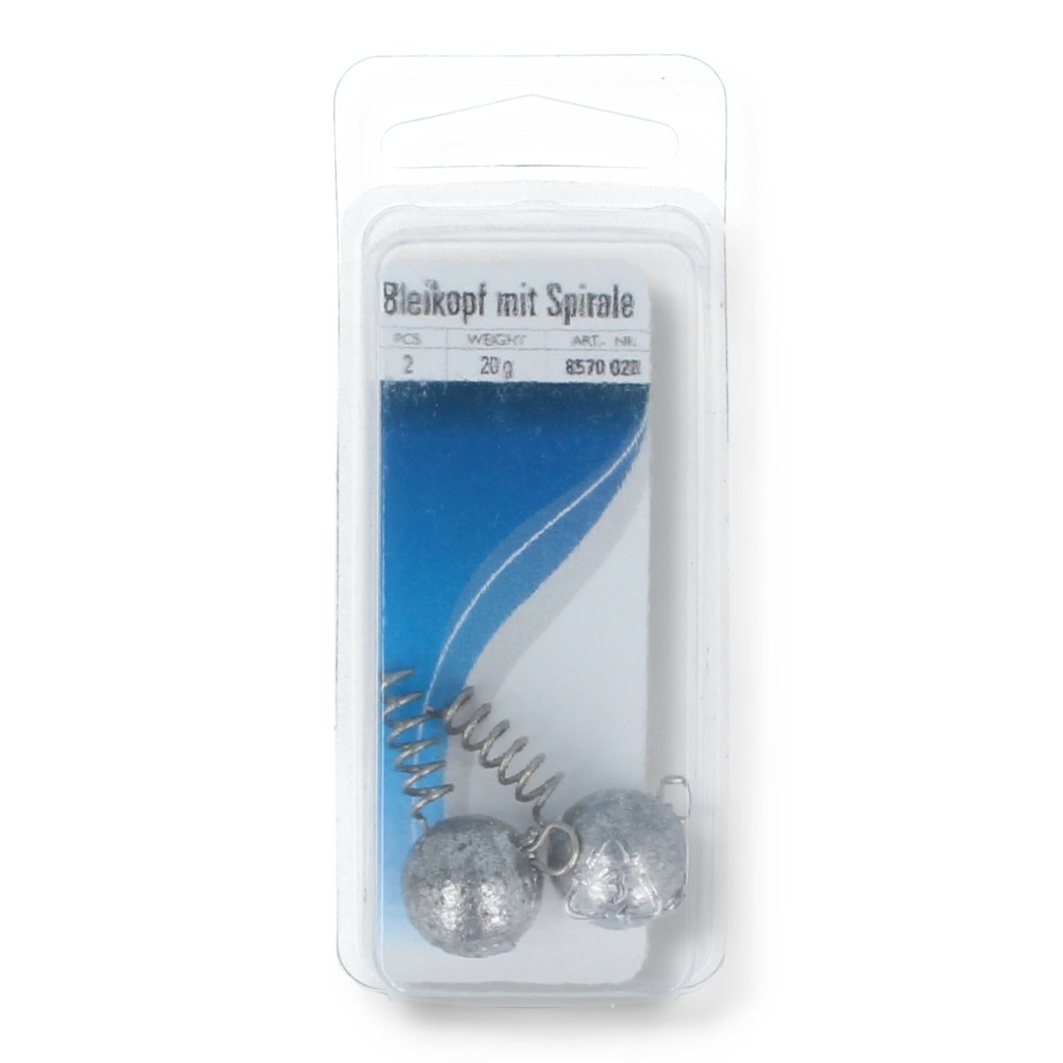 Jenzi Bleikopf mit Spirale 20g - Haken & Zubehör