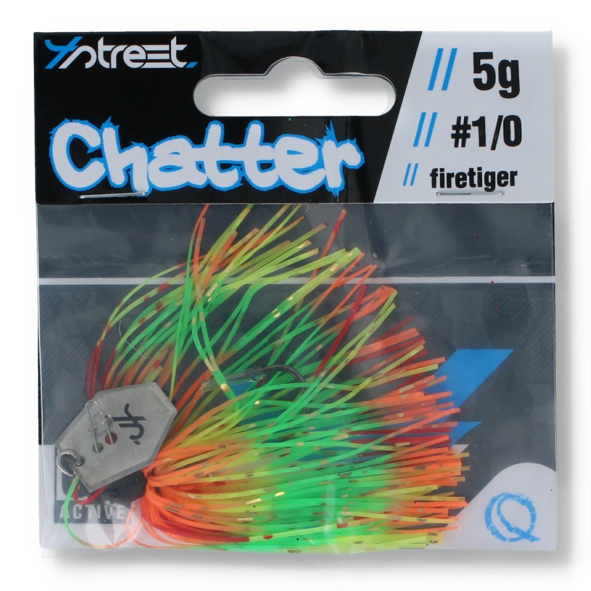 Quantum 4Street Chatter 5g Firetiger 5g 1/0 - Kunstköder