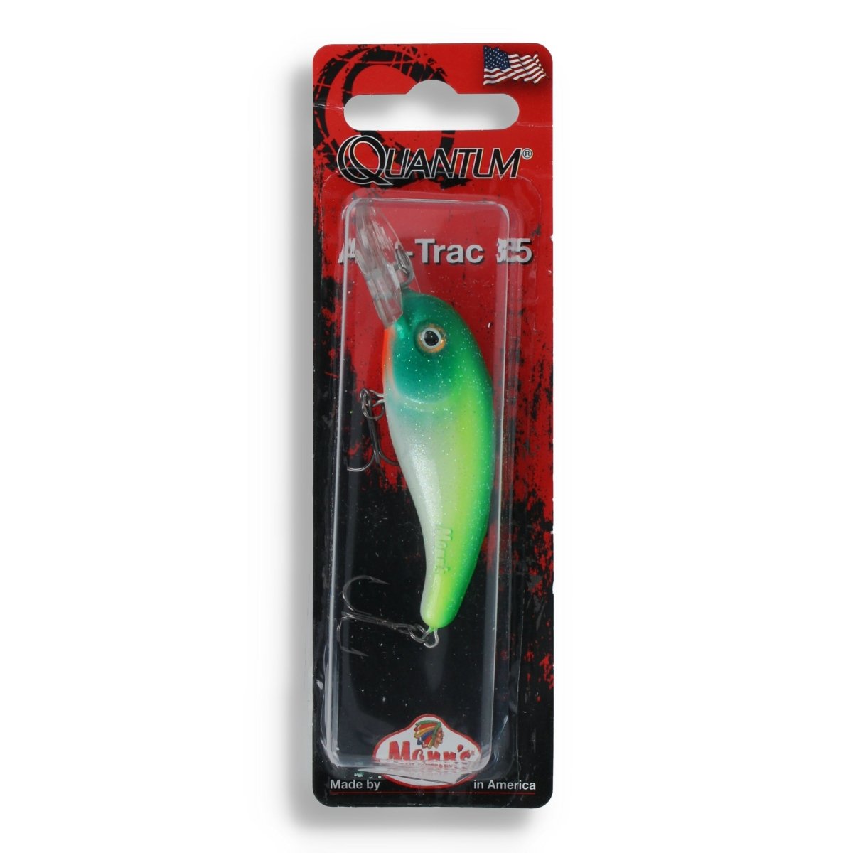 Quantum Acc - Trac 35 2,6" Lime - Kunstköder