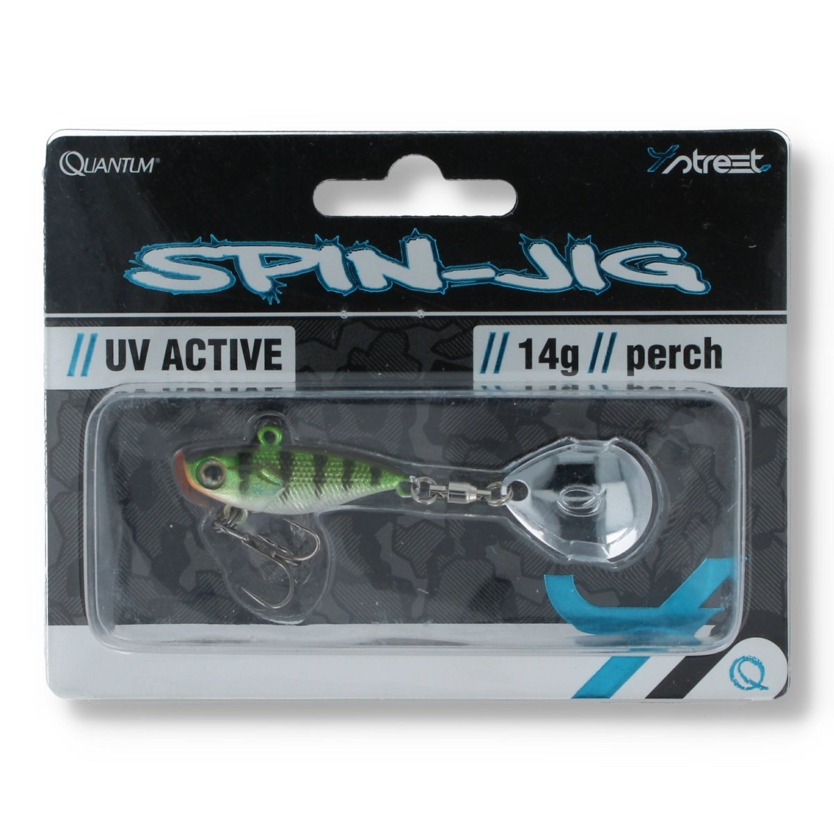 Quantum 4Street Spin - Jig 14g Perch - Kunstköder