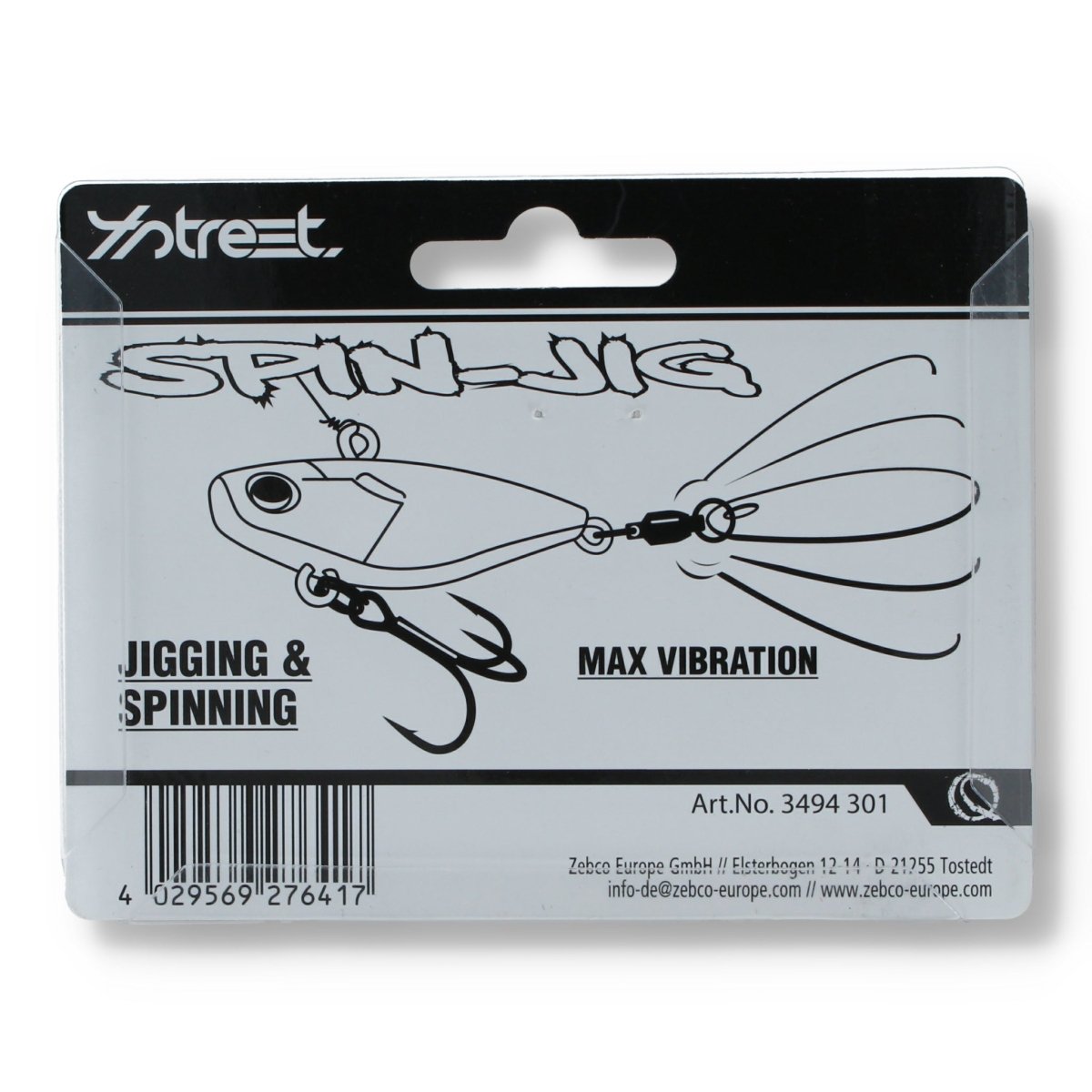 Quantum 4Street Spin - Jig 14g Perch - Kunstköder