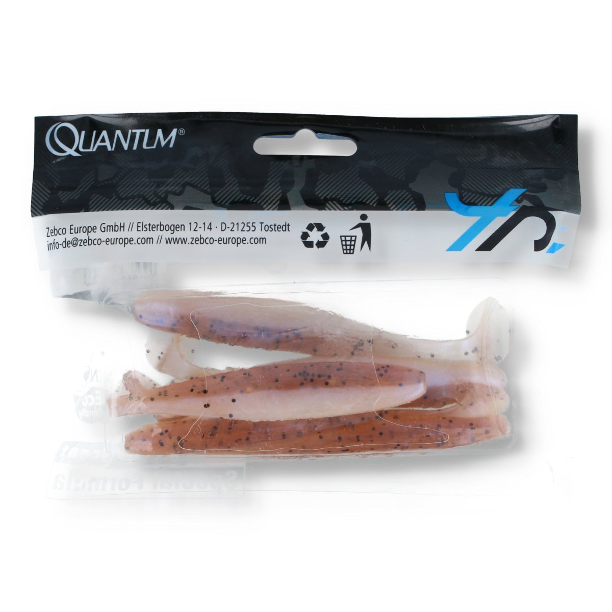 Quantum 4Street B - Ass Shad 4,4" Brownie - Kunstköder