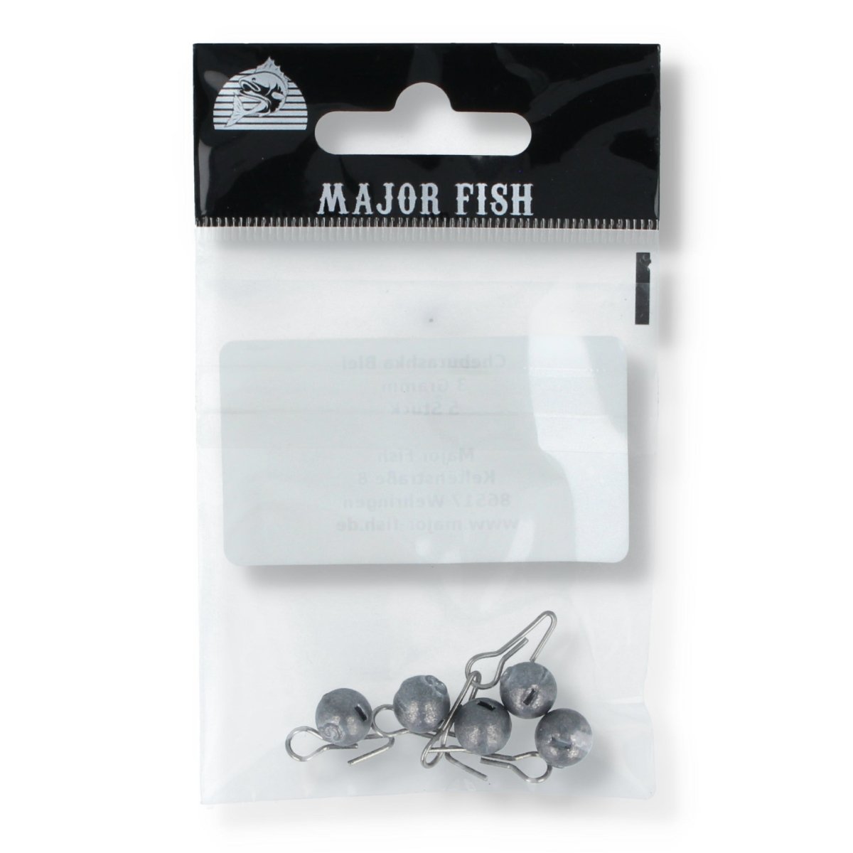 Major Fish Cheburashka Blei 3g - Haken & Zubehör