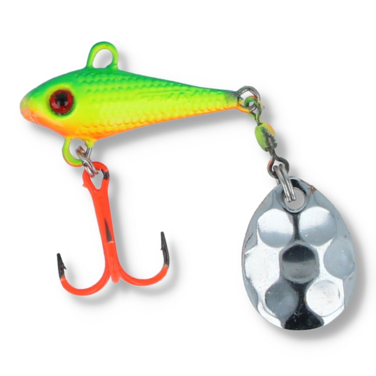 Seika Pro Musashi Slim Spinner 8g Burning Fish (8g) - Kunstköder